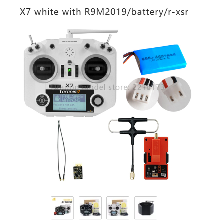 X7w batterie R9M RXSR