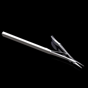 ที่จับเข็มแบบด้ามสั้นและด้ามยาว ที่จับเข็มสำหรับผ่าตัดเปลือกตาแบบจุลศัลยกรรม สำหรับศัลยกรรมจักษุ ศัลยกรรมความงาม และศัลยกรรมเสริมความงาม - Product Image 6