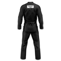 Ensemble d'entraînement de Jiu-Jitsu Brésilien authentique - Kimono de Jiu-Jitsu en tissu perlé 450 GSM - Kimono d'arts martiaux de qualité professionnelle