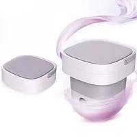 Lave-linge et sèche-linge portables pour l'extérieur et la voiture, empilables, 5,5-15 L, pliables, alimentés par batterie/électricité, pour un nettoyage en profondeur