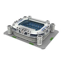 Puzzle en papier mousse à assembler, modèle ju220, stade, 3D, bricolage, avec 24 pièces