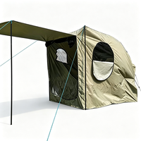 Tente de camping extérieure en gros pour SUV et fourgonnette avec auvent étendu, imperméable, pour hayon de voiture