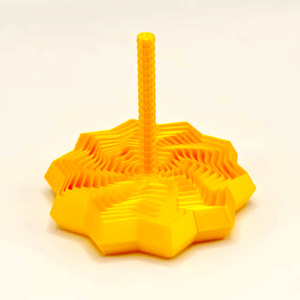 Torre de tornillos octogonal imprimible con mango, adorno geométrico mágico 3D en espiral para escritorio, creativo - Product Image 6