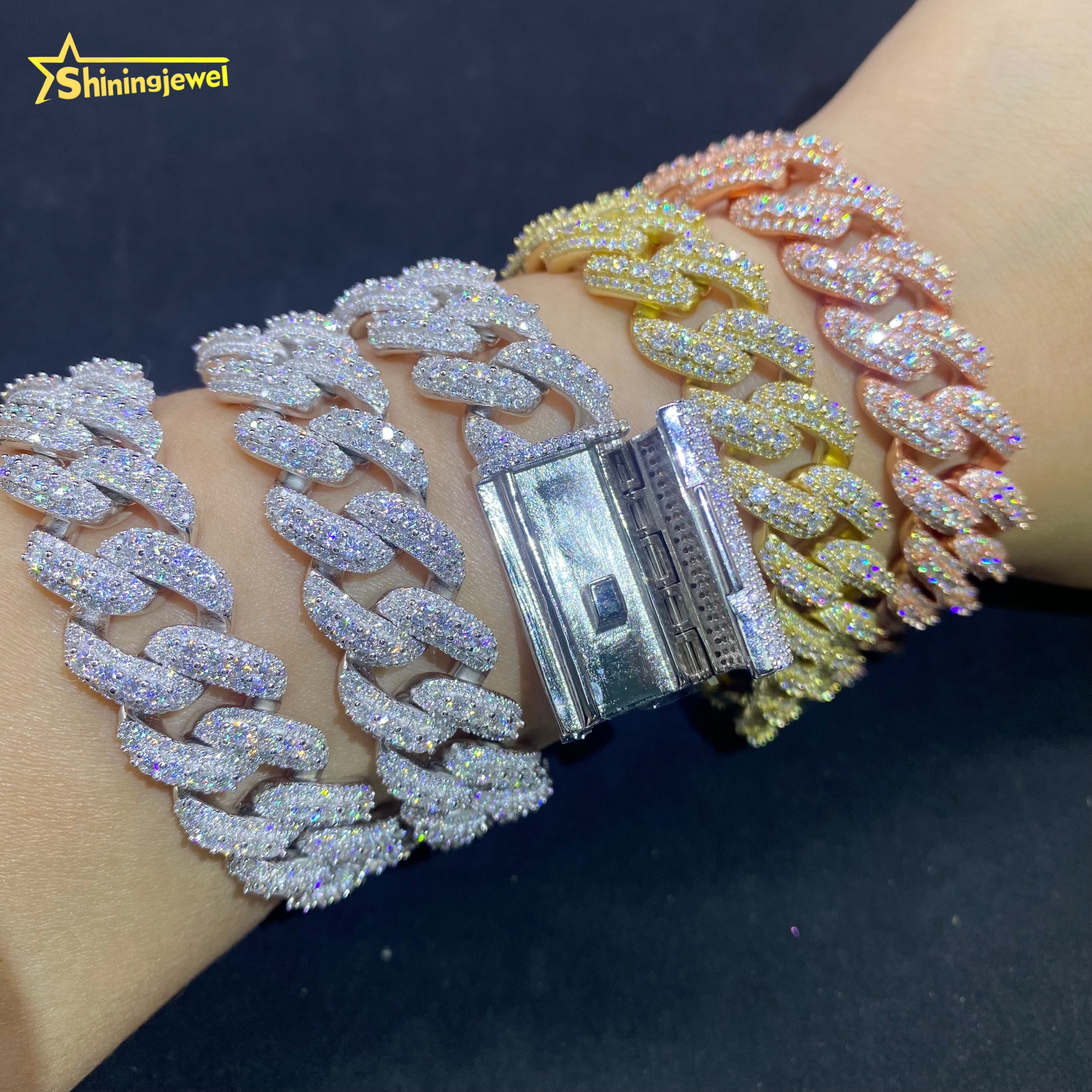 natural diamond tennis chain