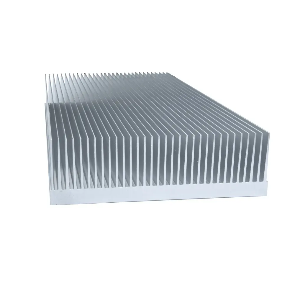 Dissipateur thermique en aluminium personnalisé, dissipateur thermique en aluminium pour LED 100*36*200mm