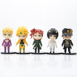 Figurine Jojo Bizarre Adventure, 5 pièces, Figurine Kujo Jotaro, Higashikata Josuke <span class=keywords><strong>Kakyoin</strong></span> <span class=keywords><strong>Noriaki</strong></span>, Anime, modèles d'action, jouets pour filles - Product Image 2