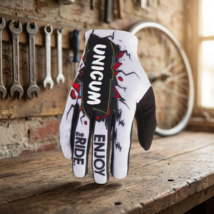 Guantes de carreras de motocross para hombre, guantes todoterreno MX MTB BMX DH para bicicleta de montaña, guantes de Ciclismo de descenso, logotipo sublimado - Product Image 3