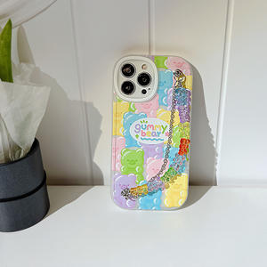 Para correa de mano agarre perla decoración Oppo A1 A3 A5 A7 pro a5s A8 A12 A11 a11x A36 a76 <span class=keywords><strong>A96</strong></span> realme a92s encontrar X5 funda de teléfono - Product Image 4