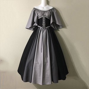 Disfraz Medieval de Palacio para Mujer, Vestido de Navidad Vintage Victoriano con Cordones, Túnica Larga para Fiesta de Carnaval - Product Image 4
