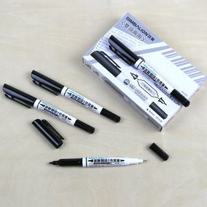 <span class=keywords><strong>Lion</strong></span> 685 Gouline Stylo Double Marque À L'huile Noir En Plastique Art <span class=keywords><strong>Dessin</strong></span> Écriture Moyen En Gros Marqueur Unique pour Papier Encre Permanente - Product Image 2