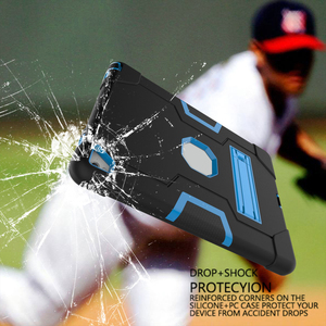 Bán Buôn Chống Sốc Rugged Armor Thiết Kế Chống-Mùa Thu Bảo Vệ Với Chân Đế Silicone <span class=keywords><strong>Tablet</strong></span> Trường Hợp Đối Với iPad <span class=keywords><strong>9.7</strong></span> 2017 2018 Air2 - Product Image 5