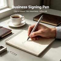 Bolígrafo Ligero de Aluminio con Diseño Recortado, Regalo Promocional con Logotipo Personalizado para Empresas