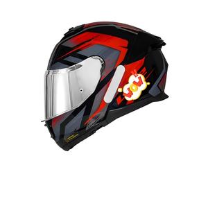 <span class=keywords><strong>Casco</strong></span> de Motociclismo Integral de Doble Lente <span class=keywords><strong>LS2</strong></span> Unisex para Todas las Estaciones Antivaho con Alerón Pequeño FF808 - Product Image 2
