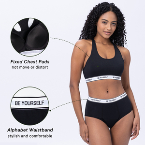 Dòng Chảy Nặng Thời Gian Đồ Lót Leak-Proof Cô Gái Tuổi Teen Phụ Nữ Kinh Nguyệt Bông Quần Lót - Product Image 2