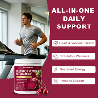 Poudre Pré-Entraînement Richtek Supplément de Racine de Betterave pour l'Énergie, la Concentration et la Nutrition Sportive Formule OEM ODM