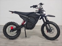 Moto tout-terrain électrique EM5 Pro Trail 5600W 52MPH Batterie lithium 60V 27Ah Suspension double 17/14 pouces Charge rapide 5A Autonomie 60 miles
