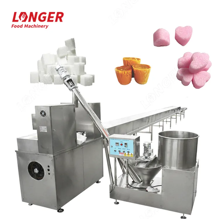 500KG High Speed Automatic Sugar Making Mill Plant Machine Big Sugar Cane To Jaggery Making Machine Cube Sugar