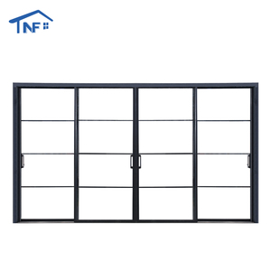 15 Jaar Garantie Aluminium Glazen Zakdeur Transparante Schuifdeur Triple Rail Koppeling Schuifdeuren - Product Image 5