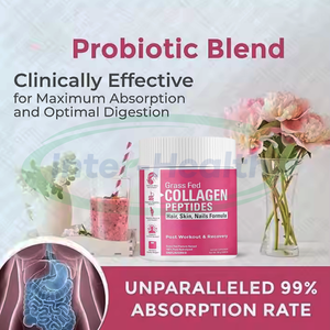 Ausreson OEM hidrolize kollajen peptid tozu kadın takviyesi kollajen ve probiyotik tozu - Product Image 4