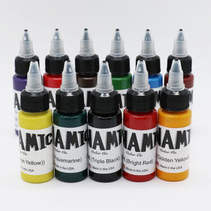 <span class=keywords><strong>Tinta</strong></span> de <span class=keywords><strong>Tatuaje</strong></span> Original 30ml 1oz Modelo DYNAMIC021 14 Colores - Product Image 2