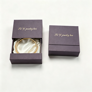 Hotsale Eco-friendly Matte Surface Square Cardboard Handmade Luxury Customized Color Drawer <b>Box</b> Soft Silk Lining Jewelry <b>Box</b> - Product Image 1