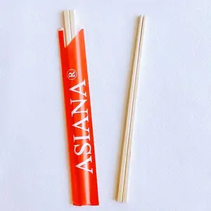 Huş ağacı çubuklarını tek kullanımlık ahşap chopstickler çin kalite ahşap chopstickler tedarikçisi Compostable ve çevre dostu