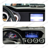 Écran LCD double pour tableau de bord et écran multimédia central pour Mercedes Benz Classe C W204 211-2014