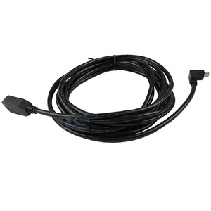 Câble d'extension blindé en cuivre étamé robuste à 90 degrés pour installation de <span class=keywords><strong>cam</strong></span>éra embarquée 4K stable sur camion et camping-car - Product Image 4