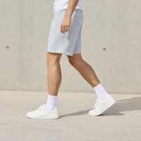 Shorts de survêtement décontractés pour hommes, en molleton épais 470 g/m², 60 % coton, 40 % polyester, respirants, avec taille élastique, vente en gros sur mesure