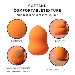 Oeufs de beauté multicolores Éponge de beauté extra large sans latex Éponge de maquillage ultra douce sans latex pour fond de teint liquide - Product Image 4