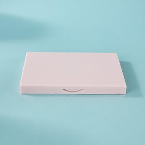 卸売 プラスチック製 空 メイクアップ アイシャドウ パレット ブラック スクエア アイシャドウパレット 詰め替え可能 チーク アイシャドウ コンテナボックス - Product Image 1