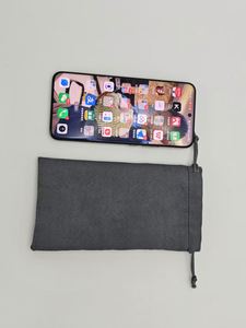 Bolsa de Regalo de Terciopelo con Fondo Redondo y Logotipo Personalizado, Cordón de Imitación de Cuero para Empaque de Velas, Cosméticos y Joyería - Product Image 2