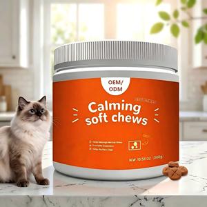 Snack Masticabili Morbidi per Cani e Gatti, Formula Ipoallergenica per Alleviare l'Ansia e il Stress, Integratori per la Salute degli Animali Domestici - Product Image 2