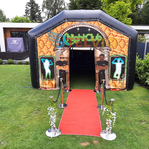 Club nocturno inflable <span class=keywords><strong>Discoteca</strong></span> Inflable impermeable Club nocturno inflable móvil Blow up Night Club Party Tent - Product Image 2