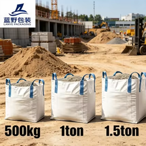 <span class=keywords><strong>Sacchi</strong></span> Jumbo in Polietilene Trattati UV da 1,5 e 3 Tonnellate per Insilato, <span class=keywords><strong>Pellet</strong></span> di Legno e Fiocchi di Legno - Product Image 1