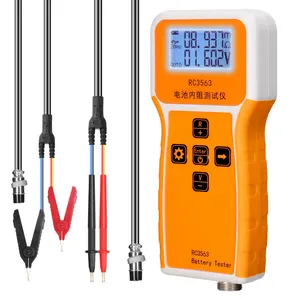 Rc3563 100V cầm tay pin kháng nội bộ Điện áp Tester bốn-dây AC Lithium chì-axit pin lithium Detector