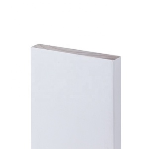 Giunto decorativo bianco in Gesso primer per dita Radiata pino LVL S3S rivestimento in legno boiserie modanatura battiscopa telaio per finestra - Product Image 6