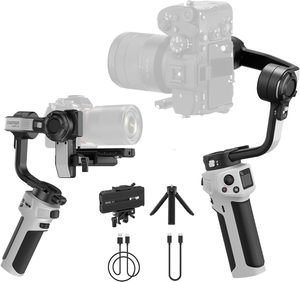 Estabilizador de <span class=keywords><strong>Gimbal</strong></span> de 3 Ejes ZHIYUN WEEBILL 3E <span class=keywords><strong>para</strong></span> Cámaras Canon/Sony/<span class=keywords><strong>Nikon</strong></span>, <span class=keywords><strong>Gimbal</strong></span> de Mano <span class=keywords><strong>para</strong></span> Grabación Vertical Nativa - Product Image 1