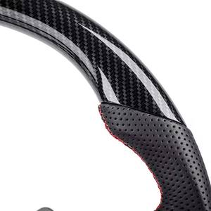 Pour <span class=keywords><strong>Chevrolet</strong></span> <span class=keywords><strong>Corvette</strong></span> C6 Z06 <span class=keywords><strong>Zr1</strong></span> 2006 2007 2008 2009 2010 <span class=keywords><strong>2011</strong></span> Hydro Print Volant perforé en cuir en Fiber de carbone - Product Image 4