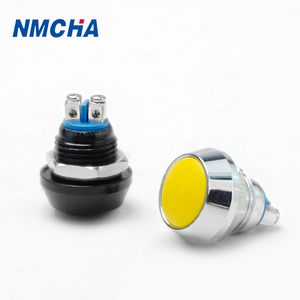 Mini 12mm bóng hình dạng điện Nút chuyển đổi không thấm nước kim loại push <span class=keywords><strong>button</strong></span> với 2NO chuyển đổi kết hợp IP65 mức 10A Max. current - Product Image 5