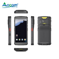 OCBS-M93 Beidou PDA Terminal de données mobile tactile complet de 6 pouces avec vision nocturne imagerie thermique infrarouge température Stock Palm
