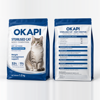 Nourriture pour chats adultes stérilisée OEM, 32% de protéines, densité énergétique contrôlée, gestion du poids, taurine, poulet, 1,2 kg