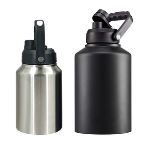 Borge bán buôn công suất lớn 128OZ 64oz thép không gỉ Bình chân không chai nước biểu tượng tùy chỉnh garrafa de gua - Product Image 2