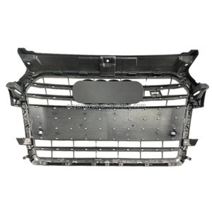 Grille de voiture Style S1 Grille avant de remplacement Noir brillant Chrome <span class=keywords><strong>A1</strong></span> Grille avant pour <span class=keywords><strong>Audi</strong></span> <span class=keywords><strong>A1</strong></span> 2016 2017 <span class=keywords><strong>2018</strong></span> - Product Image 5