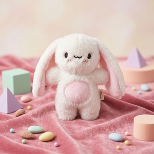 Peluche <span class=keywords><strong>Lapin</strong></span> Mignon à Oreilles Tombantes Personnalisée, Jouet en Peluche Doux, Animal en Peluche <span class=keywords><strong>Lapin</strong></span>, OEM ODM, Faible MOQ, Cadeau, Vente en Gros - Product Image 3