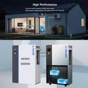 Station d'alimentation solaire multifonctionnelle 8 kWh 5000 W, batterie pour le camping en plein air, solution d'alimentation fiable tout-en-un pour la maison - Product Image 1