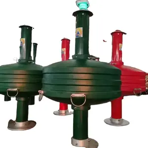 JB2400 Yellow White Red And Green Navigation Buoys And Markers For Sale Dia2400mm Light Stand