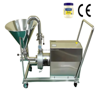 Mélangeur homogénéisateur sous vide en acier inoxydable DZJX pour la production de mayonnaise, de ketchup, de sauce, de détergent, de crème, d'émulsifiant, pompe de mélange