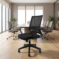 Chaises ergonomiques de bonne qualité, mobilier de bureau, chaise de bureau exécutive en maille pivotante, réglable en hauteur