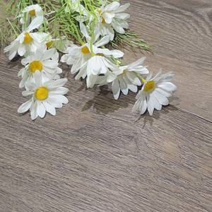SPC Self Adhesive Modern Bedroom Natural Oak Walnut Maple Wood Grain Eco-Friendly PVC Vinyl <b>Flooring</b> Waterproof 5-Year Warranty - Product Image 5